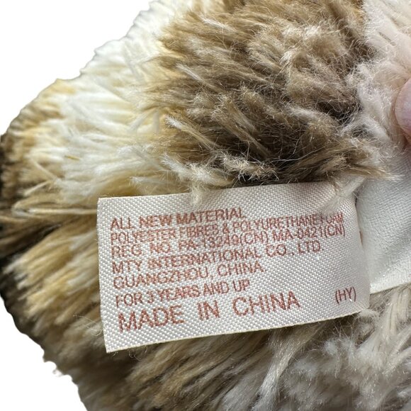 Dan Dee Collectors Choice 10”  brown variegated super soft bunny plush Easter - Picture 7 of 8